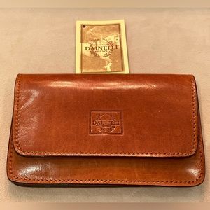 NEW from Firenze, Italy **Authentic Italian Leather** brown wallet/purse